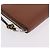 Cartera larga LOEWE de cuero marrón plata Auth LN116V Castaño - vista 14