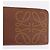 Cartera larga LOEWE de cuero marrón plata Auth LN116V Castaño - vista 19