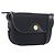 Bolsa de Ombro Christian Dior Trotter Canvas Preta Tom Dourado Auth 208865