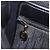 Bolsa de Ombro Christian Dior Trotter Canvas Preta Tom Dourado Auth 208865 - vista 24