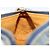 LOUIS VUITTON Monogram Denim Trousse Speedy PM Pouch Blue M95082 LV Auth 207279A - Ansicht 18