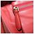 Céline CELINE Luggage Mini Shopper Hand Bag Leather Red Gold Tone Auth LN095V Rosso - vista 22