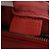 Céline CELINE Luggage Mini Shopper Hand Bag Leather Red Gold Tone Auth LN095V Rosso - vista 25
