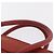 Céline CELINE Luggage Mini Shopper Hand Bag Leather Red Gold Tone Auth LN095V Rosso - vista 9