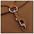 Bolso de hombro PRADA de cuero marrón plata Auth am12821V Castaño - vista 18