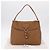 Bolso de hombro PRADA de cuero marrón plata Auth am12821V Castaño - vista 29