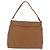 Bolso de hombro PRADA de cuero marrón plata Auth am12821V Castaño - vista 3