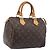 LOUIS VUITTON Monogram Speedy 25 Hand Bag M41528 LV Auth 208661A Monogramm