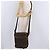 Bolso de hombro FENDI Zucca Canvas Negro Marrón 7VA152 Auth BA15976A Castaño - vista 27