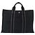 Hermès Borsa a mano HERMES Cotone Nylon Set da 3 Marrone Grigio Auth bs37446 - vista 2