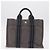 Hermès Borsa a mano HERMES Cotone Nylon Set da 3 Marrone Grigio Auth bs37446 - vista 20