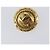 Orecchini CHANEL COCO Mark Metallo Oro CC Auth 207500V D'oro - vista 10
