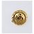 Orecchini CHANEL COCO Mark Metallo Oro CC Auth 207500V D'oro - vista 4