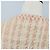 Chaqueta sin cuello CHANEL de tweed 40 Ivory Gold CC Auth 207912M - vista 11