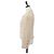 Chaqueta sin cuello CHANEL de tweed 40 Ivory Gold CC Auth 207912M - vista 3