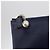 Borsa a pochette CHANEL Matelasse in pelle d'agnello nera e oro CC Auth bs37664 Nero D'oro - vista 12