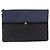 Borsa a pochette CHANEL Matelasse in pelle d'agnello nera e oro CC Auth bs37664 Nero D'oro - vista 2