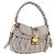 Borsa a mano Miu Miu Matelassé in pelle 2way Grigio Oro Auth 167690M Marrone D'oro