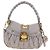 Borsa a mano Miu Miu Matelassé in pelle 2way Grigio Oro Auth 167690M Marrone D'oro - vista 2