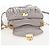 Borsa a mano Miu Miu Matelassé in pelle 2way Grigio Oro Auth 167690M Marrone D'oro - vista 22