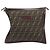 Borsa a pochette FENDI Zucca Canvas Marrone Tono Oro Auth 208136 - vista 2