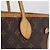 Borsa Tote LOUIS VUITTON Monogram Neverfull MM M40156 LV Auth ep16427 Monogramma - vista 5