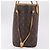 Borsa Tote LOUIS VUITTON Monogram Neverfull MM M40156 LV Auth ep16427 Monogramma - vista 8