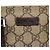 Borsa a mano GUCCI GG Supreme PVC Beige Silver 117551 Auth 208679V Argento - vista 14