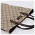 Borsa a mano GUCCI GG Supreme PVC Beige Silver 117551 Auth 208679V Argento - vista 6