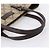 Borsa a mano GUCCI GG Supreme PVC Beige Silver 117551 Auth 208679V Argento - vista 7