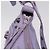 Borsa a tracolla Balenciaga le cagoule in pelle viola argento 671309 Auth ka6589M Porpora - vista 17