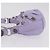 Borsa a tracolla Balenciaga le cagoule in pelle viola argento 671309 Auth ka6589M Porpora - vista 5