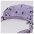 Borsa a tracolla Balenciaga le cagoule in pelle viola argento 671309 Auth ka6589M Porpora - vista 6