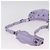 Borsa a tracolla Balenciaga le cagoule in pelle viola argento 671309 Auth ka6589M Porpora - vista 7