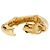 Hermès Orecchini HERMES metallo Gold Tone Auth bs37621 - vista 11