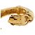 Hermès Orecchini HERMES metallo Gold Tone Auth bs37621 - vista 13