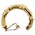 Hermès Orecchini HERMES metallo Gold Tone Auth bs37621 - vista 17