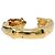 Hermès Orecchini HERMES metallo Gold Tone Auth bs37621 - vista 2