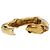Hermès Orecchini HERMES metallo Gold Tone Auth bs37621 - vista 3