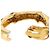 Hermès Orecchini HERMES metallo Gold Tone Auth bs37621 - vista 4