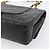 Borsa a tracolla CHANEL Chain Matelasse 25 in pelle d'agnello nera e oro CC Auth 209270V Nero D'oro - vista 13