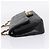 Borsa a tracolla CHANEL Chain Matelasse 25 in pelle d'agnello nera e oro CC Auth 209270V Nero D'oro - vista 4