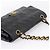 Borsa a tracolla CHANEL Chain Matelasse 25 in pelle d'agnello nera e oro CC Auth 209270V Nero D'oro - vista 6
