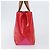 LOUIS VUITTON Monogram Vernis Reade PM Hand Bag Fuchsia Pink M91221 Auth hk4181 Rosa Fuschia - vista 3
