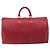 LOUIS VUITTON Epi Keepall 50 Boston Bag Red M42967 LV Auth 205802A Rosso - vista 3