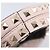 Borsa Valentino Rock Studs in pelle Rosa Oro Auth 207886V D'oro - vista 9