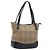 Burberrys Nova Check Shoulder Bag Canvas Beige Gold Tone Auth 208861A