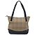 Burberrys Nova Check Shoulder Bag Canvas Beige Gold Tone Auth 208861A - view 3