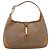 Borsa GUCCI Micro GG Supreme Jackie PVC Beige Gold Auth 208663 D'oro - vista 2