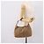 Borsa GUCCI Micro GG Supreme Jackie PVC Beige Gold Auth 208663 D'oro - vista 23